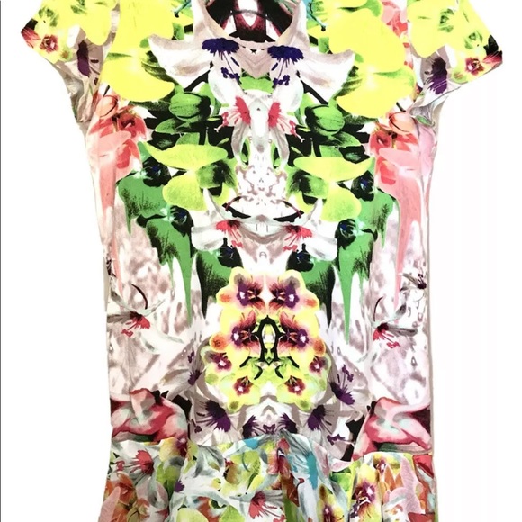 Prabal Gurung For Target Floral Print Shirt Dress M - Picture 8 of 12